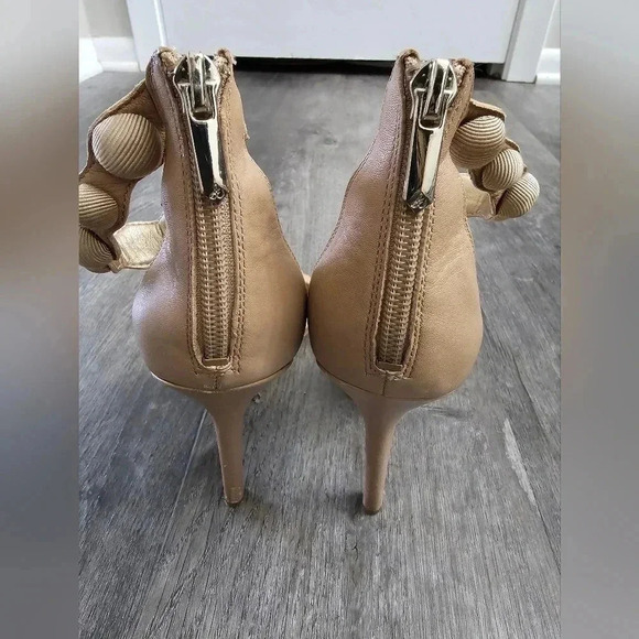 Sam Edelman Addison Women Classic Nude Ankle Strap Sandal Heels Size 9M - Picture 5 of 7